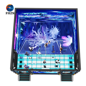 Monde de réalité virtuelle Metaverse, salle de jeux immersive en métal, théâtre intérieur, expérience virtuelle à 360 degrés, film 3D à vision directe - Product Image 3