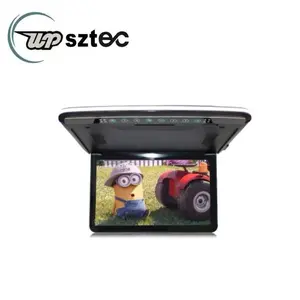 13,3 Zoll IPS Decke Auto Monitor MP5 Auto Multimedia Video für Auto Universal Decke Display Karte LCD Decken bildschirm