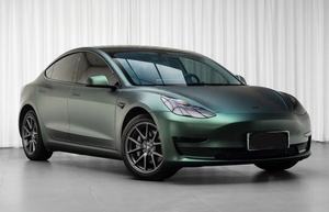 Film vinyle pour voiture ultra métallisé vert noirâtre en stock, vente en gros, film de protection anti-rayures pour carrosserie, couverture intégrale sans bords, peinture vinyle - Product Image 3