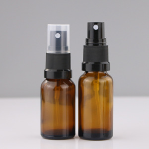 Flacon pulvérisateur en verre noir 20ml 30ml 100ml Emballage cosmétique Flacons de pulvérisation fine pour cheveux Flacons de parfum pour hommes - Product Image 1