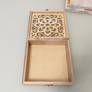 Caja de regalo de bambú personalizada con diseño grabado, caja de madera de embalaje natural ecológica, adecuada para manualidades y accesorios - Product Image 6