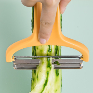 Xách tay thép không gỉ đôi-cạnh bắp cải vắt tay nhà bếp trái cây rau Peeler Shredder cho salad - Product Image 3