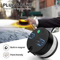 Luces Estroboscópicas LED Magnéticas Recargables USB-C con Control Remoto Inalámbrico, Luz de Advertencia, Impermeables IP67 para Camión