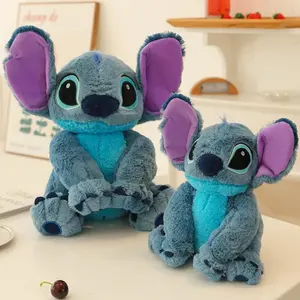 Best Selling Children Gifts Dolls Most Popular Famous Cartoon Character Lilo Stitch Plush Toys For Kids