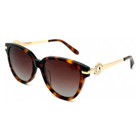 Gafas de Sol Retro Cuadradas de Diseño, Polarizadas, con Protección UV400 Antideslumbrante, de Aleación de Lujo, para Mujer, Moda de Verano, con Logotipo