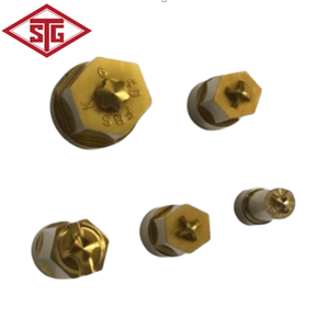 Punzón de Acero KONFU SKD61 con Recubrimiento de Estaño, Tamaño Personalizado, Punzón de Segunda Perforación para Cabezales PH, para Moldes de Vehículos - Product Image 1
