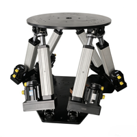 Plataforma de Movimiento de Alta Precisión 6DOF, Simulador Eléctrico Paralelo con PLC, Motor y Caja de Cambios para Simulación de Vuelo y Carreras, 600KG