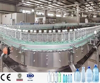 Usine de fabrication de bouteilles en plastique PET, machine de remplissage et de bouchage 3 en 1 pour bouteilles d'eau, jus et boissons gazeuses