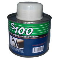 Colle à solvant PVC S-100 de haute qualité, vente chaude, colle pour tuyaux en PVC d'Indonésie, colle pour tuyaux en PVC S100, ciment pour tuyaux en PVC 100 ml