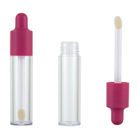 Pinceau applicateur spécial Essence Huile Tube à lèvres Bouchon de tube compte-gouttes en plastique Bouteille PETG 5ml