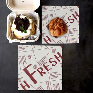 Personalized Custom Disposable Biodegradable Recyclable Greaseproof Food Packaging <b>Paper</b> Heat Resistant Non-Stick - Product Image 5
