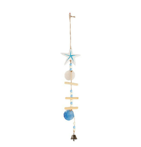 Campanas de Viento Decorativas Art <span class=keywords><strong>Deco</strong></span> con Forma de Estrella de Mar 3D, Decoración para el Hogar de Pascua, Hechas a Mano y Ecológicas, para Colgar en la Sala de Estar - Product Image 5
