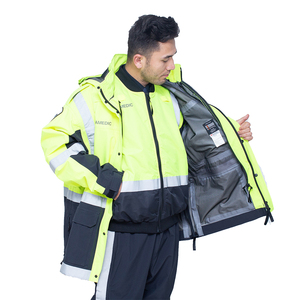 Özelleştirilmiş yüksek kaliteli paramedik ceket <span class=keywords><strong>3</strong></span> in <span class=keywords><strong>1</strong></span> teknik merhaba görünür üniforma - Product Image 5