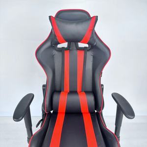 かわいい猫版ゲーマーシラスPuレザー人間工学に基づいたコンピューターチェアピンクハローキティゲーミングチェア、フットレスト付き - Product Image 3