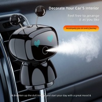 Diffuseur d'arômes intelligent transfrontalier pour voiture, désodorisant haut de gamme pour grille d'aération, ornement parfumé en plastique