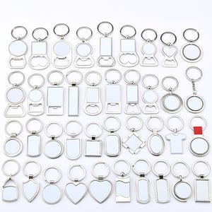 Llavero abridor de botellas de metal personalizado con impresión por sublimación-Llavero promocional con logotipo láser - Product Image 2