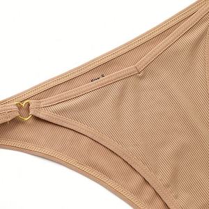 <span class=keywords><strong>Bikinis</strong></span> Sexys para Mujer, Diseño Nuevo 2026, Color Sólido, Pantalones Brasileños de Cintura Baja, <span class=keywords><strong>Bragas</strong></span> Elegantes para Chicas Jóvenes, Talla Grande - Product Image 5