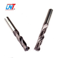 UNT Freze CNC machines-outils Fresa 2 cannelures HRC60 torsion solide carbure de tungstène Micro forets pour acier