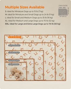 <span class=keywords><strong>Feandrea</strong></span>, colchón impermeable para perros, funda para cama de perro, sofá para gatos, cojín, alfombrilla para dormir, funda para cama para perros, manta para mascotas - Product Image 5