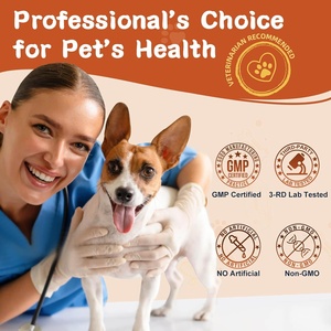 Marque privée 120 Soft Chews Soins des animaux de compagnie Traitements pour la santé digestive des intestins Friandises nutritives Probiotiques Bites Compléments alimentaires pour chiens - Product Image 5