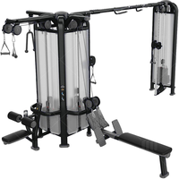 YG-7054 meilleure vente commerciale professionnelle Fitness Gym Equipment Multi réglable Jungle 5 Station pour salle de sport
