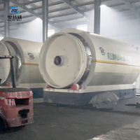 Máquina de Pirólisis de Alto Rendimiento para Reciclar 10 Toneladas por Día de Residuos Clínicos, Plásticos Mixtos y Caucho en Combustible