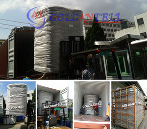 Cabina de seguridad de estilo tradicional personalizada, estructura de acero de Color con cerradura, cabina de protección impermeable con ruedas para venta de apartamento - Product Image 6