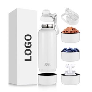 Customized New Design Custom Drinking Double Wall Insulated Vacuum Stainless Steel Water Bottle for Promotion <b>Gift</b> - Product Image 1