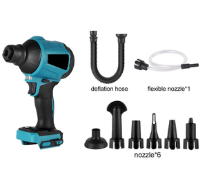 Bnmj เครื่องเป่าลมไร้สายอเนกประสงค์แบบ DIY แบตเตอรี่21V แบบไร้แปรงถ่านฟังก์ชั่นการดูดฝุ่น6.5Ah เกรดอุตสาหกรรม1.1M/นาที21V - Product Image 3