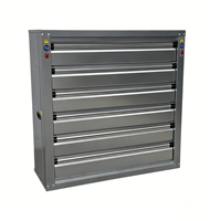 Ventilador Axial de Flujo de Aire de Gran Volumen y Bajo Ruido, Ventilador de Pared Industrial para Extracción, Ventilación y Refrigeración