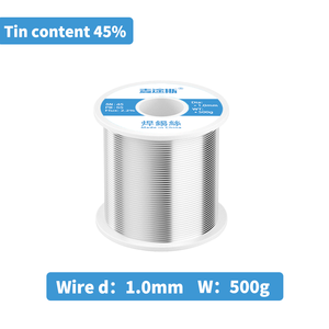 Myto 500g <span class=keywords><strong>fil</strong></span> à souder de haute qualité 45% point de fusion à basse température avec <span class=keywords><strong>fil</strong></span> d'étain de haute pureté <span class=keywords><strong>1</strong></span>.0mm - Product Image 2