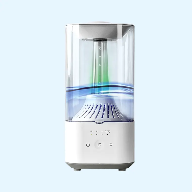 cool mist Visible water level LED night light 360 Nozzle Quiet touch control 4.5L large room Desktop ultrasonic humidifier