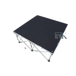 Scène à plateforme amovible avec capacité de charge de 750 kg/m², scène simple pour exposition - Product Image 1