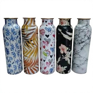 Bouchon de bouteille d'eau en cuivre au design personnalisable avec infuseur à thé, compatible lave-vaisselle, écologique, isotherme chaud/froid, couleur personnalisée, idéal pour offrir - Product Image 6