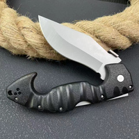 Spartan Outdoor Tactical Hunting EDC Couteaux pliants Multitool Camping Sharp Couteau de poche de survie tactique pour l'autodéfense