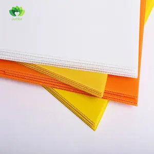 Customized Design Solid Corrugated Roofing Pp Hollow Sheet