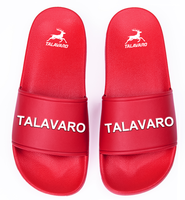 Claquettes personnalisées avec monogramme, faible MOQ, surface douce, chaussures de vacances et de resort pour les merchandises de supermarché, OEM ODM