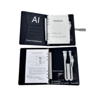 Carnet intelligent IA réutilisable avec agenda numérique et synchronisation cloud, batterie externe 8000 mAh – Cadeau d'affaires pour les cadres d'Amérique latine