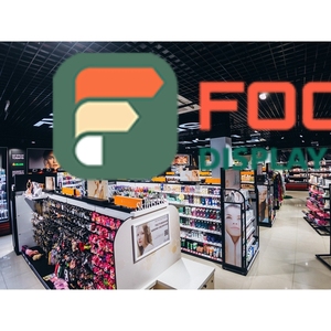 Support d'affichage personnalisé pour extensions de cheveux, étagère multi-niveaux, cadre en bois durable avec verre, présentoir de magasin - Product Image 2