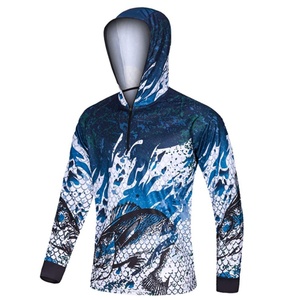 เสื้อตกปลาเด็ก แขนยาว แห้งเร็ว ป้องกันรังสียูวี สกรีนโลโก้ได้ตามต้องการ - Product Image 5