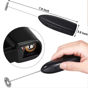 Bán Buôn 304 Thép Không Gỉ Mini Điện Cầm Tay Đánh Trứng Quay Cà Phê Và Sữa Khuấy Với Trứng Beater Cho Nhà Bếp Sử Dụng - Product Image 5