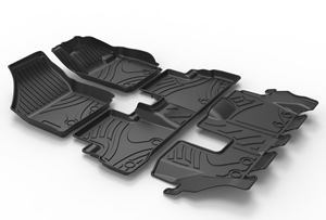 Alfombrilla de suelo de coche TPE 3D RHD impermeable de alta calidad para Suzuki Ertiga 6 asientos <span class=keywords><strong>2023</strong></span> + - Product Image 2