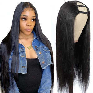 Upartwigstraightumanhair วิกผมลูกไม้ด้านหน้าทรง<span class=keywords><strong>ตัว</strong></span><span class=keywords><strong>ยู</strong></span>ผมจริงผมตรง<span class=keywords><strong>ยาว</strong></span> - Product Image 1