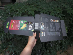 Boîte d'emballage en papier de shampooing pour cheveux noirs personnalisé Boîte de soins de la peau brillante Tuck End et commande personnalisée attrayante pour le consommateur - Product Image 5