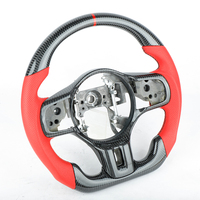 Volante Deportivo EVO X de Fondo Plano en Fibra de Carbono para Mitsubishi Lancer 2008-2015