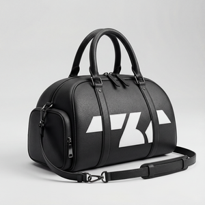 कस्टम सप्ताहांत रात भर वाटरप्रूफ pu चमड़े के बड़े फोल्डेबल लक्जरी कैरी बैग यात्रा टोटे डफिल बैग यूनिसेक्स ओम फैशन ट्रिप - Product Image 1