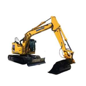 Excavatrice sur chenilles Komatsu PC138US d'origine, 13 tonnes, avec lame avant, excavatrice hydraulique Komatsu PC138US - Product Image 1