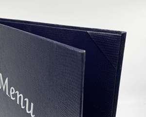 Carnet de menu de café en gros A5, couverture de menu en cuir, style carnet de menu pour restaurants et bars - Product Image 5