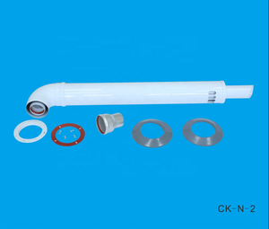 Fabrication directe 60/100mm connexion murale coaxiale en aluminium tuyau de fumée Kit <span class=keywords><strong>cheminée</strong></span> pour chaudière à gaz - Product Image 2