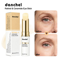 Stick Crème Contour des Yeux au Rétinol Anti-Âge Éclaircissant Hydratant Raffermissant pour Cernes et Correction des Rides
